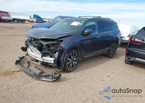 2021 Honda Pilot Awd Elite из США, поврежденный, VIN 5FNYF6H00MB075720